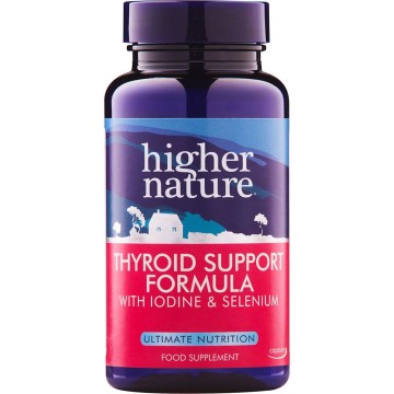 THYROID SUPPORT FORMULA (ΦΟΡΜΟΥΛΑ ΓΙΑ ΤΗΝ ΥΓΙΗ ΛΕΙΤΟΥΡΓΙΑ ΤΟΥ ΘΥΡΕΟΕΙΔΟΥΣ) HIGHER NATURE 60caps ΥΠΟΘΥΡΕΟΕΙΔΗΣ